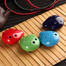 Load image into Gallery viewer, 1 PCs Small Flute Color Ocarina Mini Instrument 6 Holes Musical