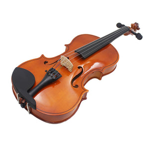 4/4 3/4 1/2 1/8 Durable Acoustic Violin Color Natural / Black Fiddle