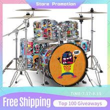 Load image into Gallery viewer, Acoustic Midi Frame Drum Set Professional Adults Jazz Professional