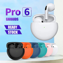 Load image into Gallery viewer, Air Pro 6 TWS Wireless Headphones with Mic Fone Bluetooth Earphones