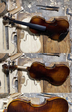 Load image into Gallery viewer, All Handmade Dark Brown Violin 4/4 Adult Student Stradivarius 1715