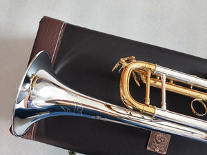 Bach LT180S 72 Bb Trumpet High Quality Silver Plated B Flat