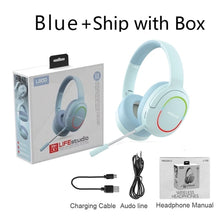 Load image into Gallery viewer, Bluetooth Headset Wireless Headphones Foldable HiFi Stereo Earphone