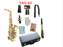 Load image into Gallery viewer, Brand New Yas-62 Alto Saxophone E Flat Electrophoresis Gold Plated