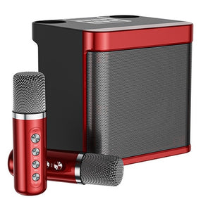 Bluetooth Karaoke Dual Microphone | Bluetooth Speaker Microphone 2 -