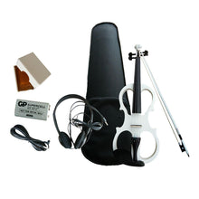 Load image into Gallery viewer, Electric Violin 4/4 with Carrying Case and Accessories Headphone