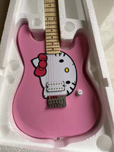 Load image into Gallery viewer, Factory New Product, Pink Kitty Cat St Electric Guitar, Hss Pickup,