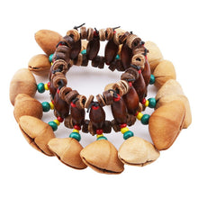 Load image into Gallery viewer, Handmade Nuts Shell Bracelet Handbell For Djembe African Drum Conga