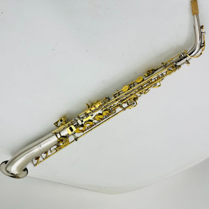 High Quality Alto Straight Tube Eb Tune Saxophone Brass Plated