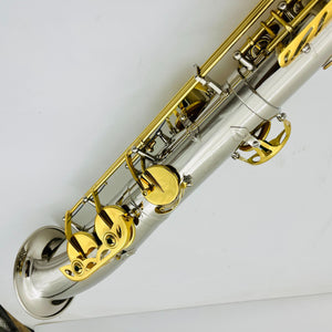 High Quality Alto Straight Tube Eb Tune Saxophone Brass Plated