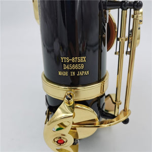 High Tenor Saxophone YTS 875EX Bb Tune Black Nickel lacquered Gold