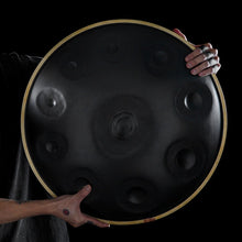 Load image into Gallery viewer, Hluru handpan drum 9/10 note 22 inch steel tongue drum yoga meditation