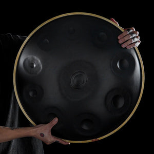 Hluru handpan drum 9/10 note 22 inch steel tongue drum yoga meditation