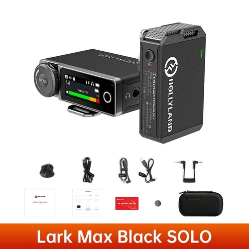 Hollyland Lark Max Professional Wireless Lapel Lavalier Microphone for