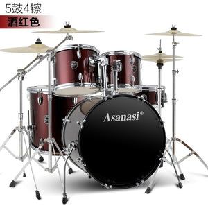 Jazz Drum Kit Set Rock Band Professional Percuss Metal Drum Set