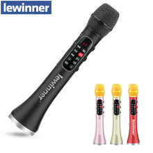 Load image into Gallery viewer, Lewinner L-1098 Karaoke Microphone 30w Professional Wireless Bluetooth