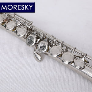 Flutes Musical Instrument | Nickel Flute Instrument | Nickel Concert
