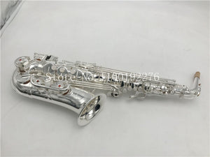 New Arrival YAS 82Z High Quality Alto Eb Saxophone Sax Silvering