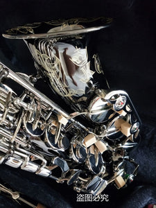 New Germany JK SX90R Keilwerth Saxophone Alto Black Nickel Silver
