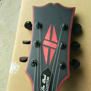 New!!!Magic Black Color Custom LP Electric Guitar, Solid Body