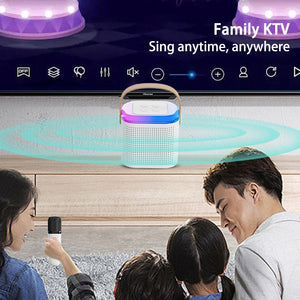 New Mic Karaoke Machine for Adults and Kid Subwoofer Portable