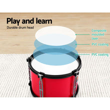 Load image into Gallery viewer, Keezi Kids 7 Drum Set Junior Drums Kit Musical Play Toys Childrens