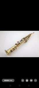 Popular Saxophone Soprano 875ex Bb Retro Sax Antique Copper Musical
