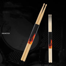 Load image into Gallery viewer, Professional Wooden Drum Sticks For Beginners 5A Oak Wood Drumsticks