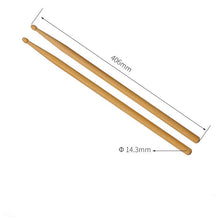 Load image into Gallery viewer, Professional Wooden Drum Sticks For Beginners 5A Oak Wood Drumsticks