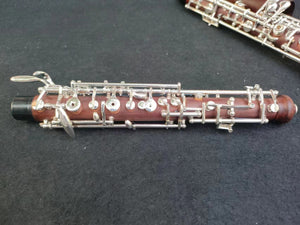Rosewood Top Grade Oboe C Key Sliver Plated Fully or Semi Automatic