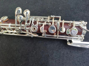 Rosewood Top Grade Oboe C Key Sliver Plated Fully or Semi Automatic