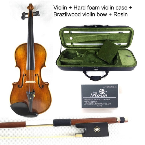 Stradivarius Professional 4/4 Violin | Professional Musical Instrument