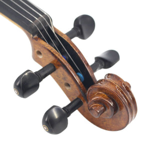 Tongling New Natural Flamed Maple Violin Full Size Hand-craft Violin