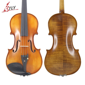 Tongling New Natural Flamed Maple Violin Full Size Hand-craft Violin