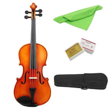 Load image into Gallery viewer, Viola 4/4 Acoustic Kit With Case Bow Rosin Wiping Rag For Beginners