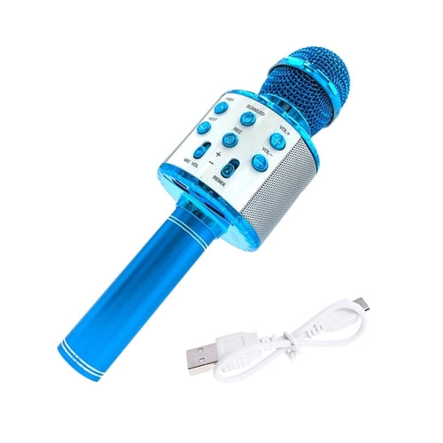 WS858 Portable Bluetooth Wireless Karaoke Microphone Professional