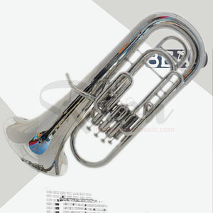 Weifang Rebon Bb key Nickel Silver Baritone tuba| |