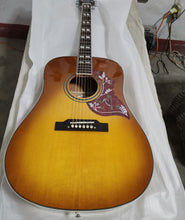 Load image into Gallery viewer, Free Shipping 6 String Acoustic Electric Guitar Custom Vintage Tobacco